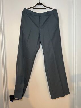 St. Agni White-Collar Blue Trousers